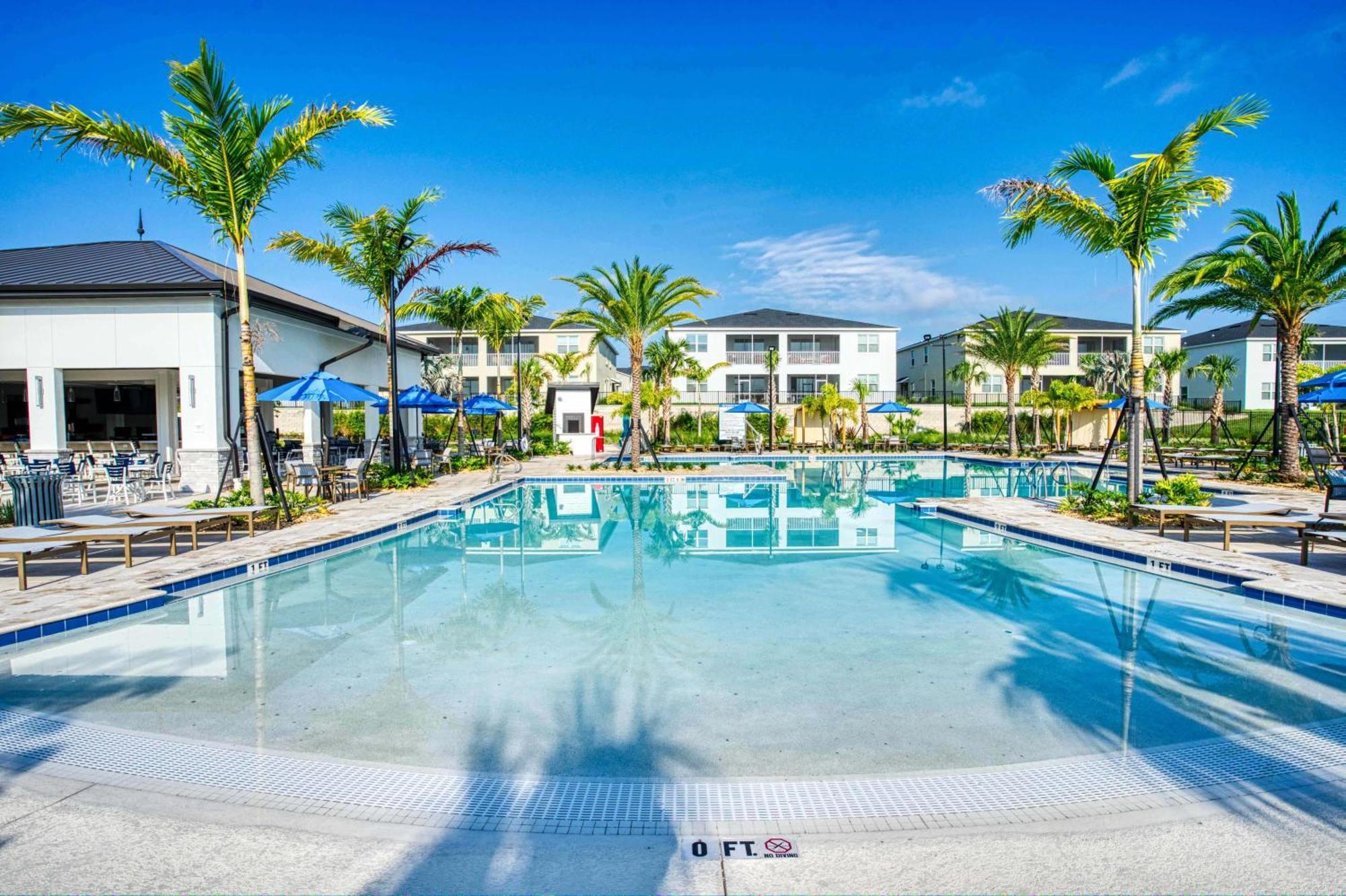 Contemporary Home W Private Pool& Spa Davenport Luaran gambar