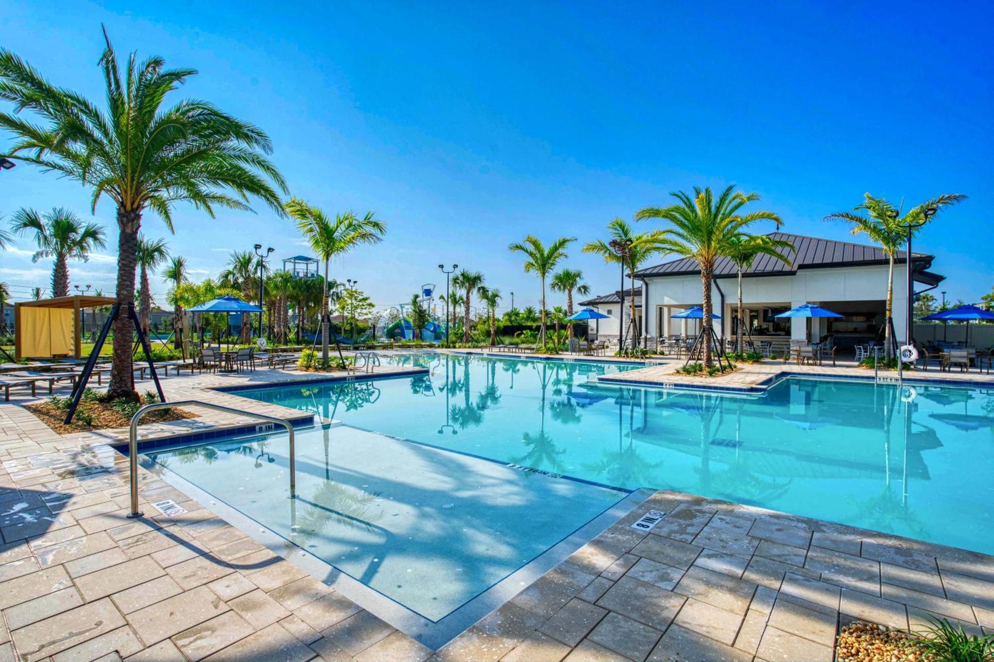 Contemporary Home W Private Pool& Spa Davenport Luaran gambar