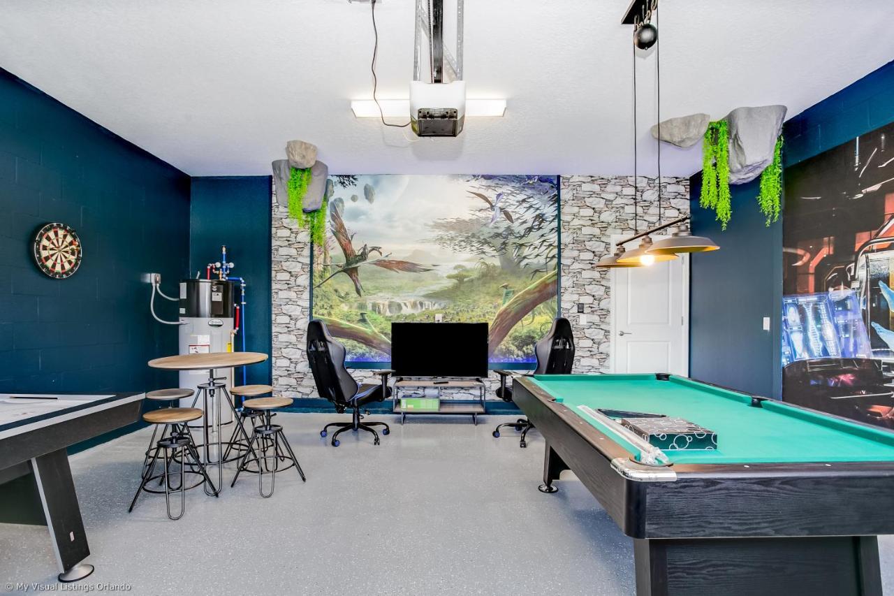 Contemporary Home W Private Pool& Spa Davenport Luaran gambar